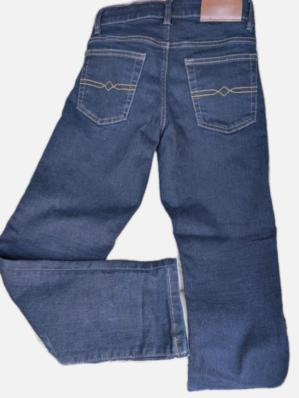 Lucky Brand Jeans Kids Youth Size 8 Adjustable Waist Denim Straight Droit